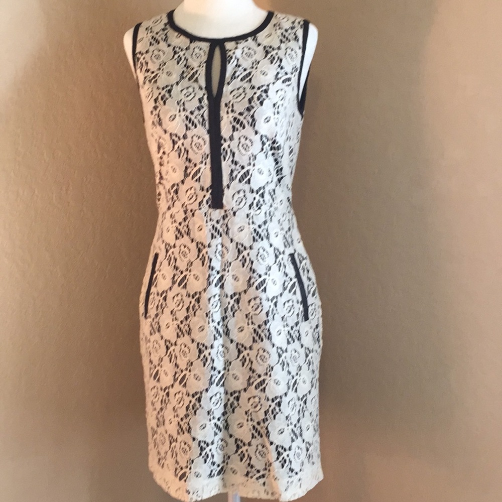 Max and Riley Ivory Lace Dress